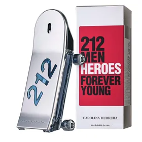 Producto 212 MEN HEROES FOREVER YOUNG EAU DE TOILETTE CAROLINA HERRERA 90ML