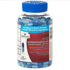 Producto ACETAMINOFEN PM 500MG -375 CAPSULAS- MEMBERS MARK