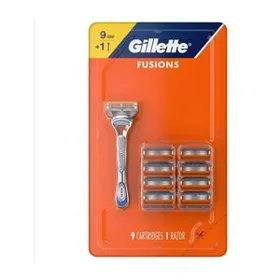 AFEITADORA GILLETTE CON 9 REPUESTOS  