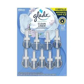 AMBIENTADOR GLADE "CLEAN LINEN" 9 REP.