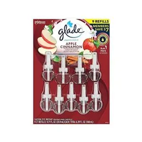 AMBIENTADOR GLADE MANZANA Y CANELA 9 REFILLS