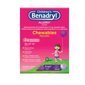 ANTIALERGICO PARA NIÑOS - 20 TAB. MASTICABLES