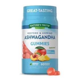 ASHWAGANDHA 120 GUMMIES NATURES TRUTH 