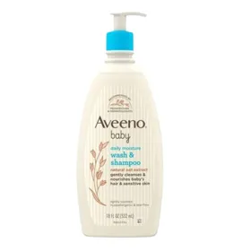  AVEENO GEL DE BAÑO Y CHAMPU PARA BEBES