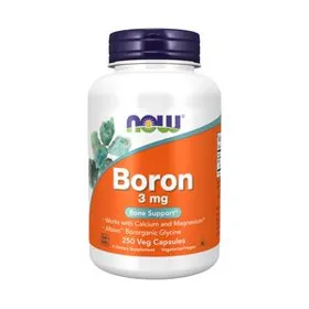 Producto BORON 3 MG 250 CAPSULAS NOW 