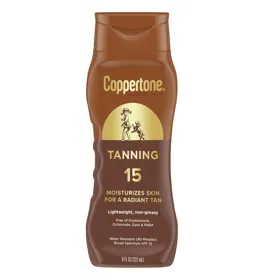 Producto BRONCEADOR CON PROTECCION SOLAR SPF 15 COPPERTONE