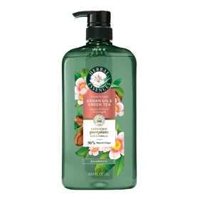 CHAMPU SIN SULFATOS CON ACEITE DE ARGAN Y TE VERDE HERBAL ESSENCES 1L