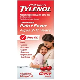 Producto CHILDRENS TYLENOL 120ML