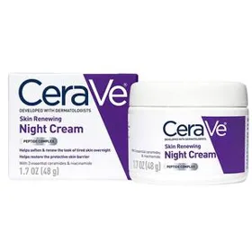 Producto CREMA NOCTURNA SKIN RENEWING CERAVE 48G