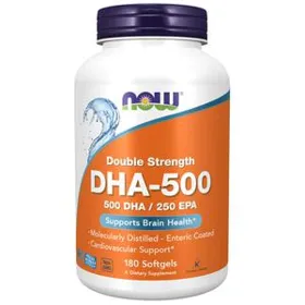 DHA-500  - 180 CAP. BLANDAS - NOW