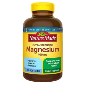 Producto MAGNESIO 400 MG NATURE MADE 180 CAPSULAS BLANDAS