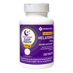 MELATONINA 10MG MEMBERS MARK 