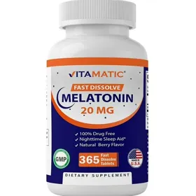 Producto MELATONINA 20MG VITAMATIC 365 TABLETAS