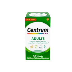 Producto MULTIVITAMINICO PARA ADULTOS 60 TABLETAS CENTRUM