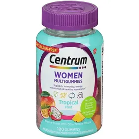 MULTIVITAMINICO PARA MUJER SABORES TROPICALES CENTRUM 100 GUMMIES