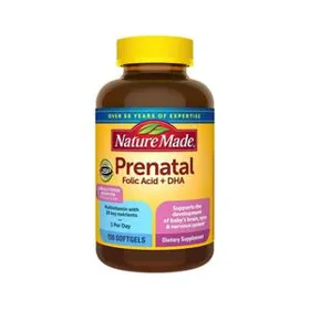 Producto MULTIVITAMINICO PRENATAL CON DHA NATURE MADE