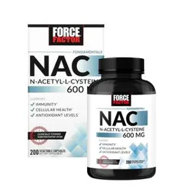 NAC N-ACETYL-L-CYSTEINE 600MG FORCE FACTOR