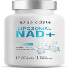 NAD+ RESVERATROL 120 CAPSULAS SOLODATE