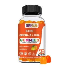 OMEGA 3 + DHA SUPPZAAR 60 GUMMIES