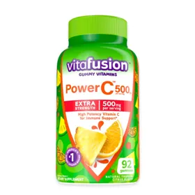 Producto POWER C VITAMINA C 500MG VITAFUSION 92 GUMMIES