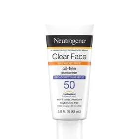 PROTECTOR SOLAR CLEAR FACE SPF 50 NEUTROGENA 