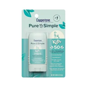 PROTECTOR SOLAR EN BARRA 100% MINERAL PARA NIÑOS SPF50 COPPERTONE