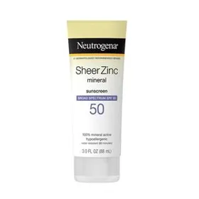 Producto PROTECTOR SOLAR SHEER ZINC MINERAL NEUTROGENA