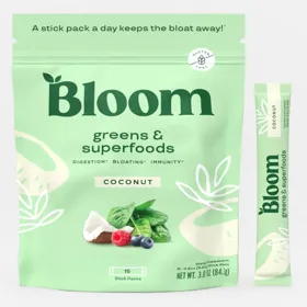 Producto SUPERALIMENTO COCONUT BLOOM 15 PAQUETES