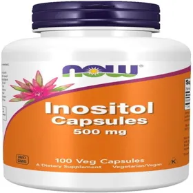 Producto SUPLEMENTO INOSITOL 100 CAPSULAS NOW