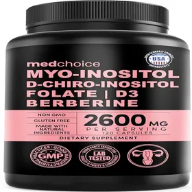 Producto SUPLEMENTO INOSITOL 120 CAPSULAS MEDCHOICE