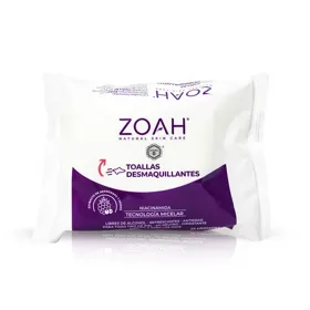 Producto TOALLITAS DESMAQUILLANTES ZOAH