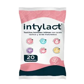 Producto TOALLITAS HUMEDAS INTIMAS FLORAL INTYLACT