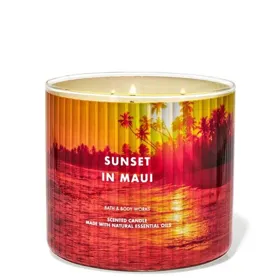 VELA AROMATICA "SUNSET IN MAUI" B&BW