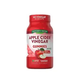 Producto VINAGRE DE MANZANA-120 GOMITAS-NATURES TRUTH 