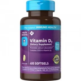 VITAMINA D 2000IU - 400 CAP. BLANDAS MEMBERS MARK 